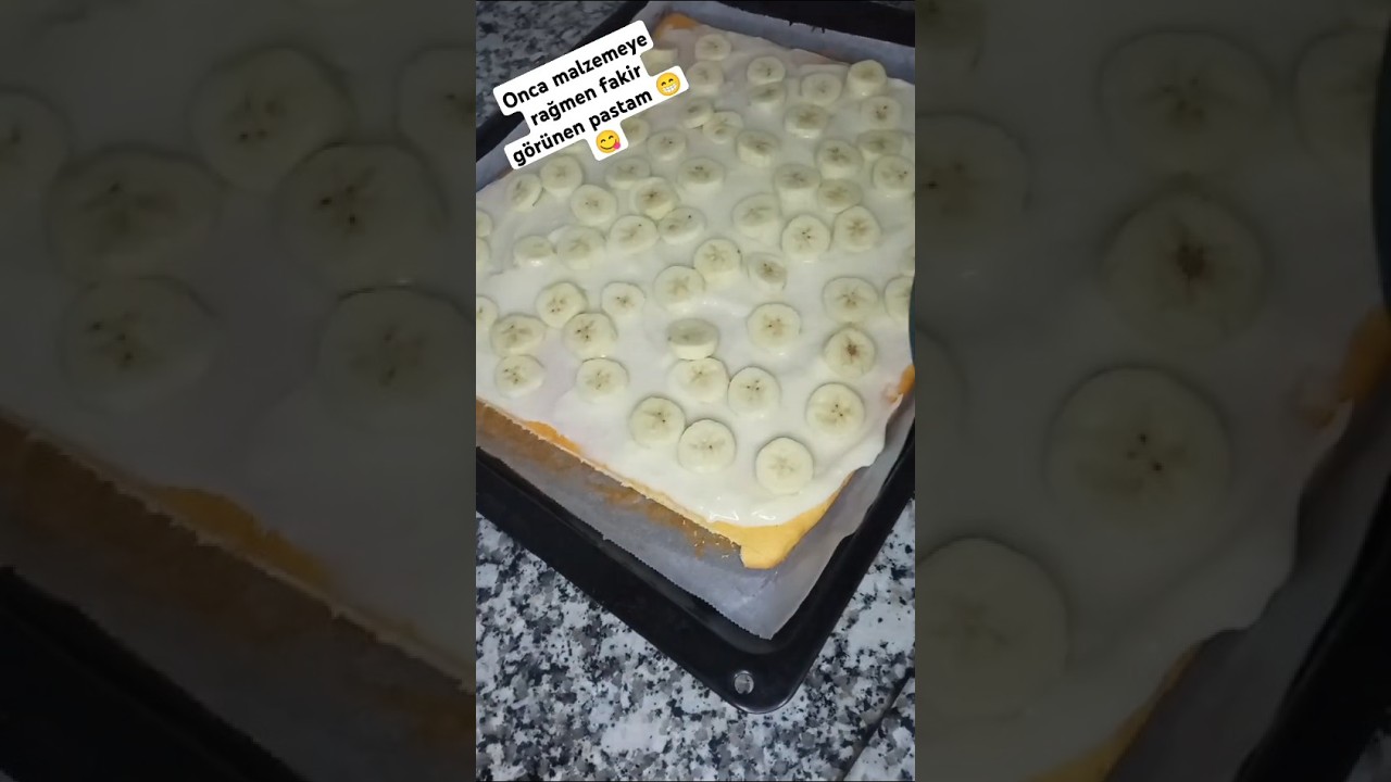 Enfes muzlu pasta tarifi ???? #shorts #muzlupasta #kek Enfes muzlu pasta tarifi ???? #shorts #muzlupasta #kek