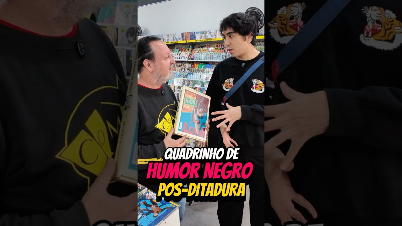 HQ de Humor Negro pos Ditadura #fypシ #quadrinhonacional #mangabrasil #chicletecombanana