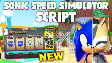 *NEW* Sonic Speed Simulator Script (PASTEBIN 2025) ( FINISH WHISPER