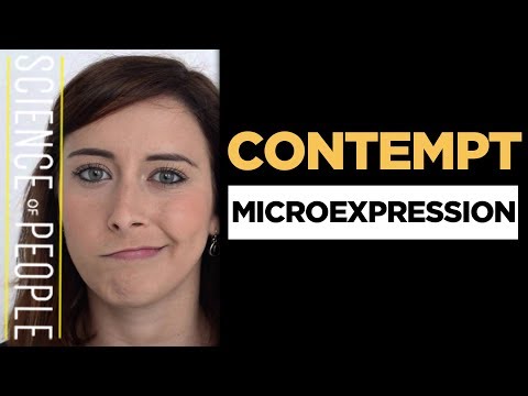 Contempt Microexpression
