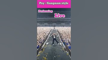 Thumbnail of Performing Live Psy - Gangnam Style | Live concert #psy #gangnamstyle #viral #fyp