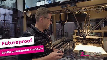 U2 Robotics - flexible line 60 ppm - bottle unscrambler module