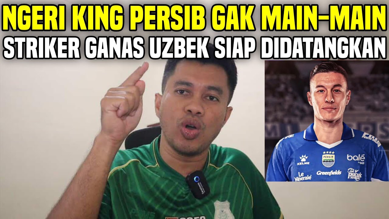 NGERI KING PERSIB KALI INI GAK MAIN-MAIN‼️IGOR SERGEEV SEGERA DIDATANGKAN KE BANDUNG‼️STRIKER GANAS