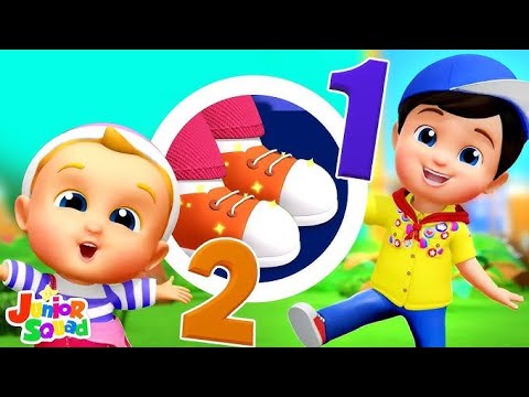 One Two Buckle My Shoe | Nursery Rhymes | Kindergarten Song | Children Rhymes | Koo Koo TV