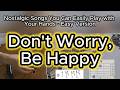 Don't Worry Be Happy l 손으로 쉽게 연주하는 추억의 팝송 ㅣNostalgic Pop Songs Easily Played by Hand | Easy Chords