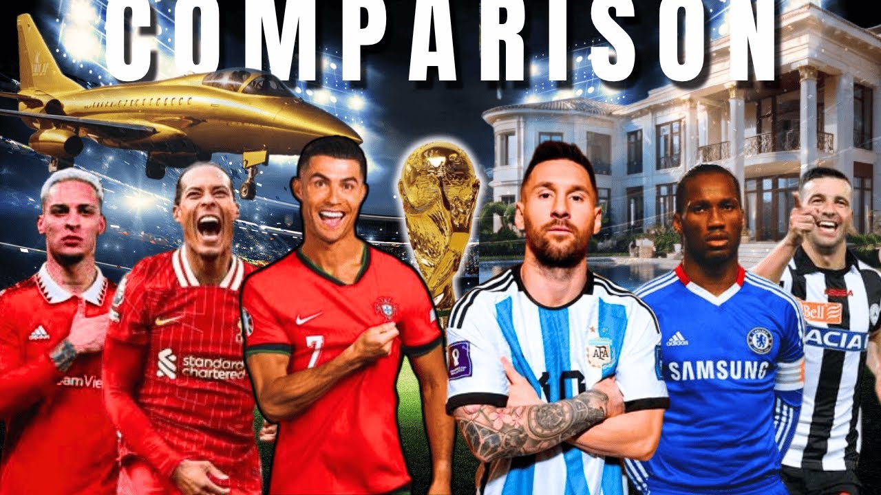 Ronaldo vs Messi vs Vardy vs Drogba vs  Toni vs Di Natale GOAT