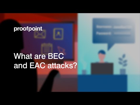 What are BEC and EAC attacks? | Proofpoint Cybersecurity Education Series