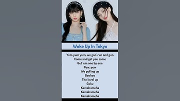 Thumbnail of WOKE UP IN TOKYO - Ruka And Asa Rap Part #kpop #babymonster #lyrics #edits #viral