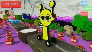 Incredibox Sprunki Car Jump Challenge