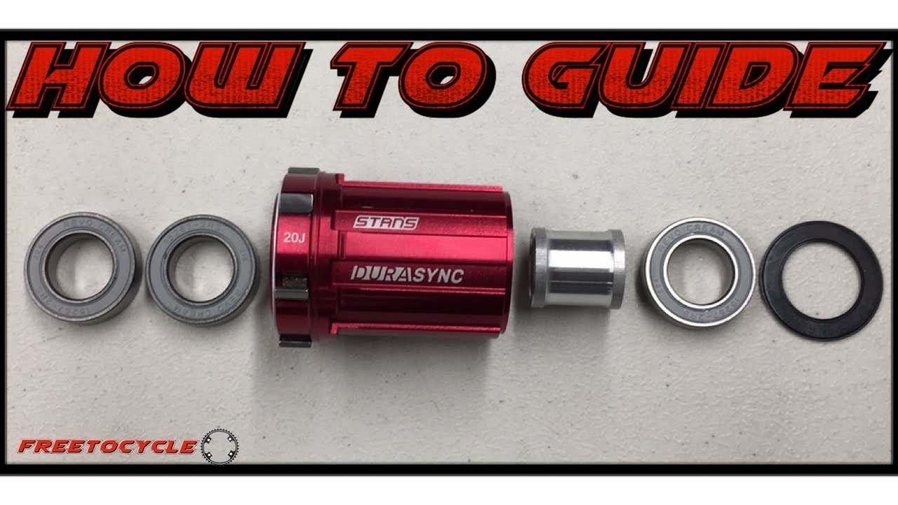 Stans neo durasync freehub body bearing change youtube