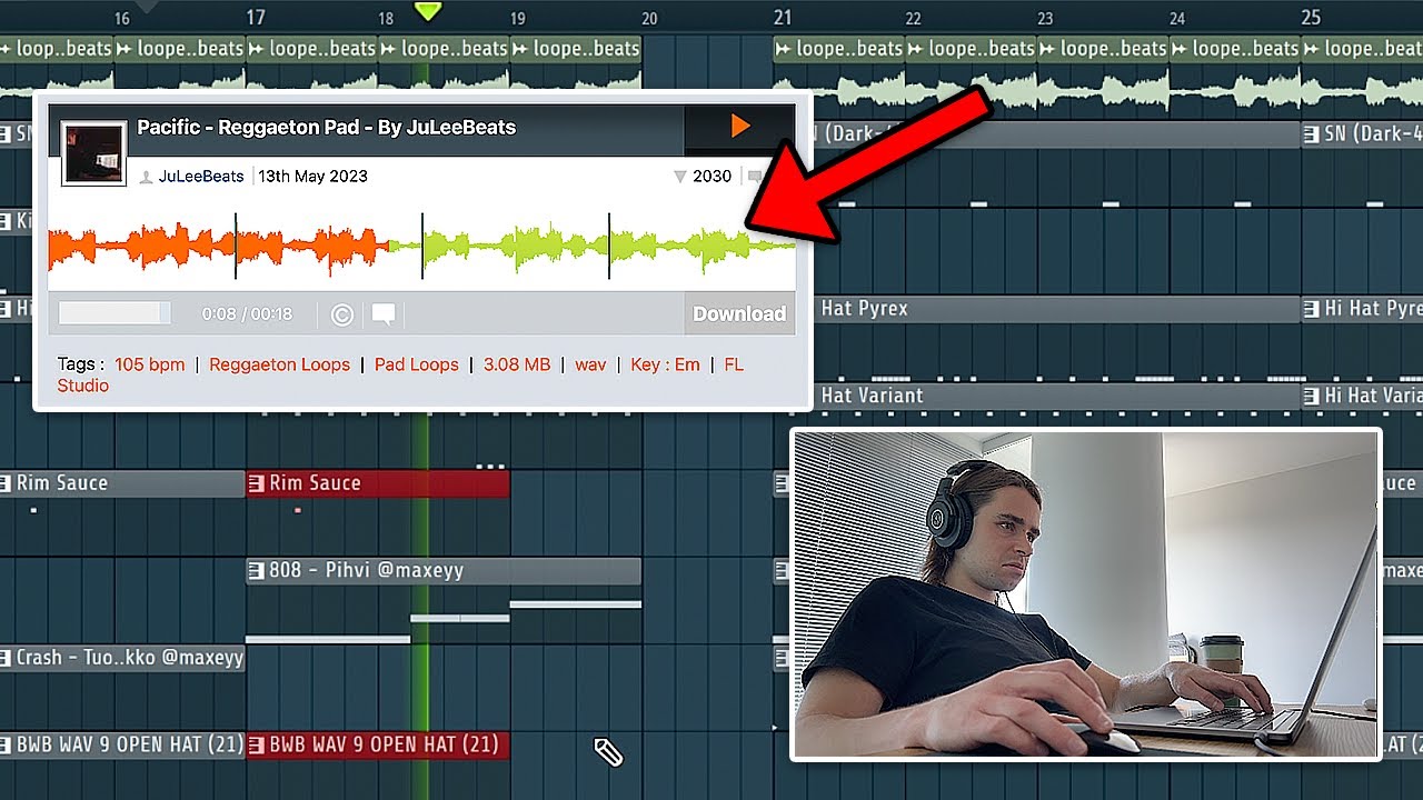 Finding a Loop From Looperman and Flipping It Into a RNB Beat FL