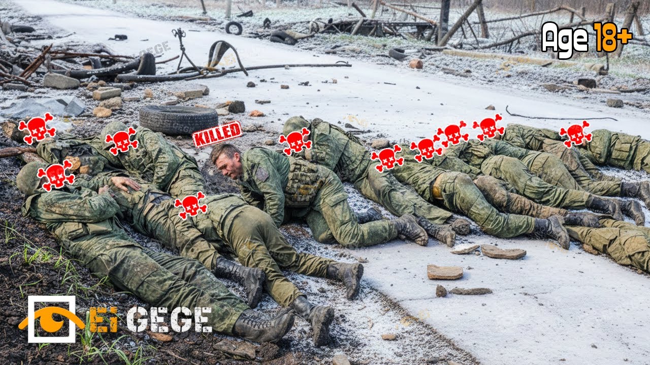 Попытка проникновения в деревню Хотин – десятки российских солдат безжалостно уничтожены.