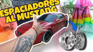 Cómo INSTALAR ESPACIADORES en tu carro | MUSTANG GT | Bryan Topete