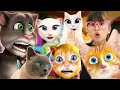 My talking tom friends in real life full episode talking tom 2 and friends vs abby hatcher cartoon