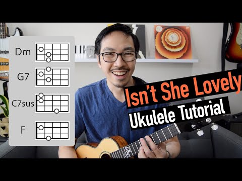 Isn't She Lovely - Ukulele Tutorial