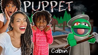 Did We escape the Lake House in Puppet? Mommy is Getting Good at Roblox