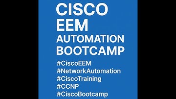 **"Cisco EEM Automation Bootcamp | Master Network Scripting & Event Management"**