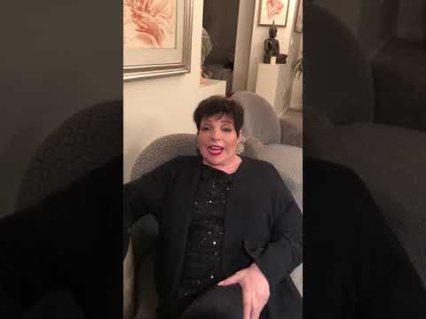 Liza Minelli celebrating Patsy's Italian Restaurant's 75th Anniversary ...