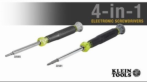 4-in-1 Electronics Screwdrivers