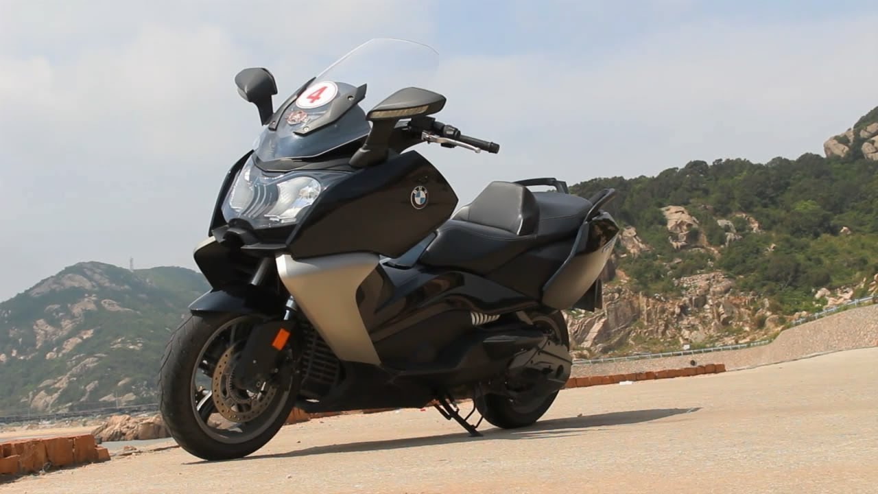 呆子测评 宝马c650 Gt大踏板 骑士网摩托车测评 机车测评 试驾测评 Youtube