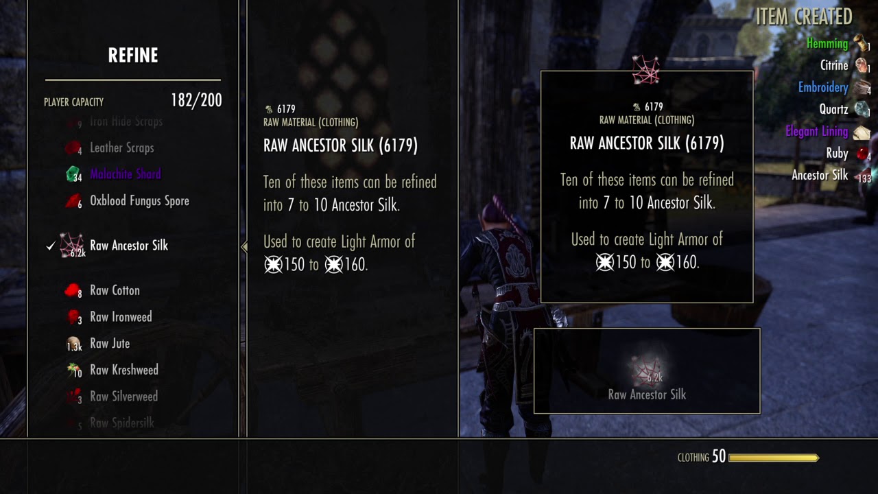 ESO RNG 460 Ancestor Silk, 3 Dreugh Wax YouTube