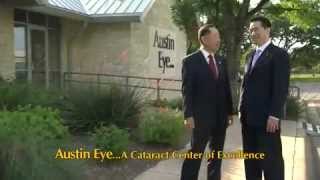 Insist on Lensx laser cataract surgery at Austin eye commercial from January 2013.