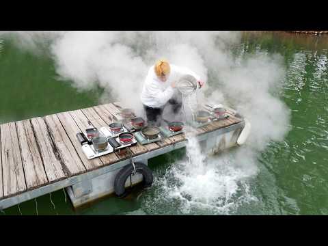 「魚は温かい場所が好き」← マイナス１℃の湖に熱湯注いで釣りした結果のサムネイル