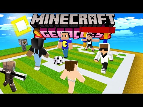 TIME DO PAC vs TIME DO MIKE! ⚽ - Minecraft Gerações 1.18 #6