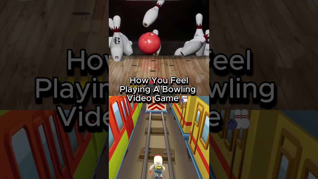 No Way They Actually Make A Bowling Video Game 😂