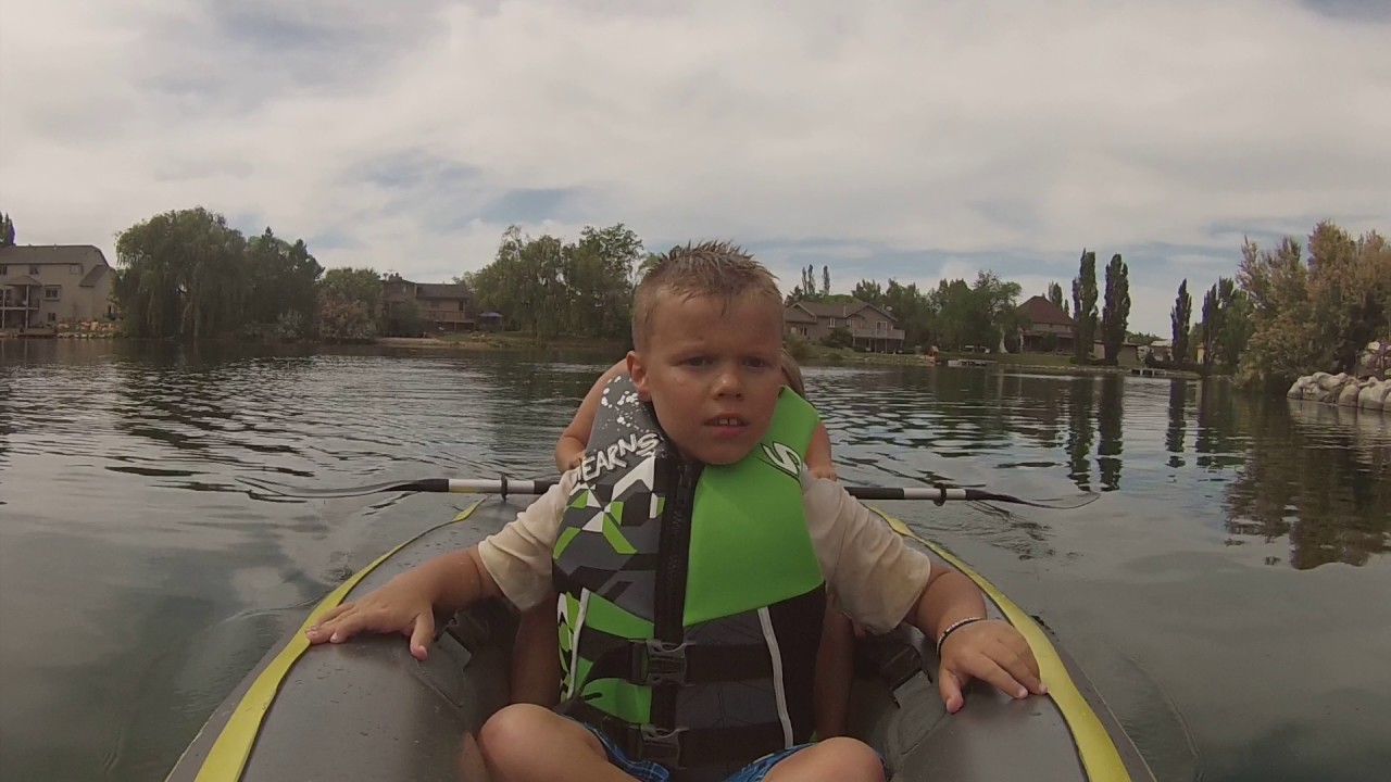 Rowing on Stansbury Lake YouTube