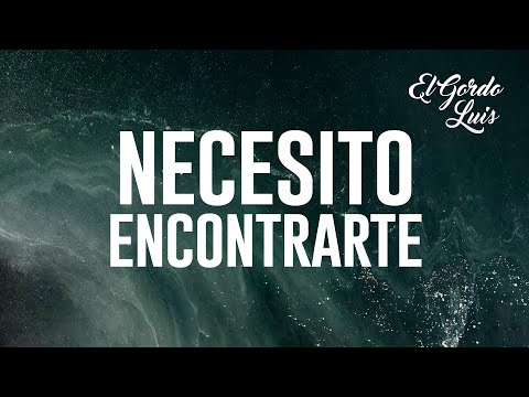 EL GORDO LUIS - Necesito Encontrarte │ Video Lyric