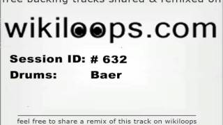 Jazz Rock Drums 100bpm Backing Track, 7-8th time | wikiloops.com