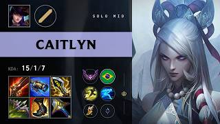 Caitlyn Mid vs Aurora - BR Master Patch 26.11