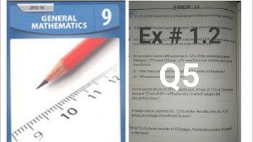 General Math Class 9 Chapter 1 Exercise 1.2 Question 5, 9th class math arts chapter 1 exercise 1.2
