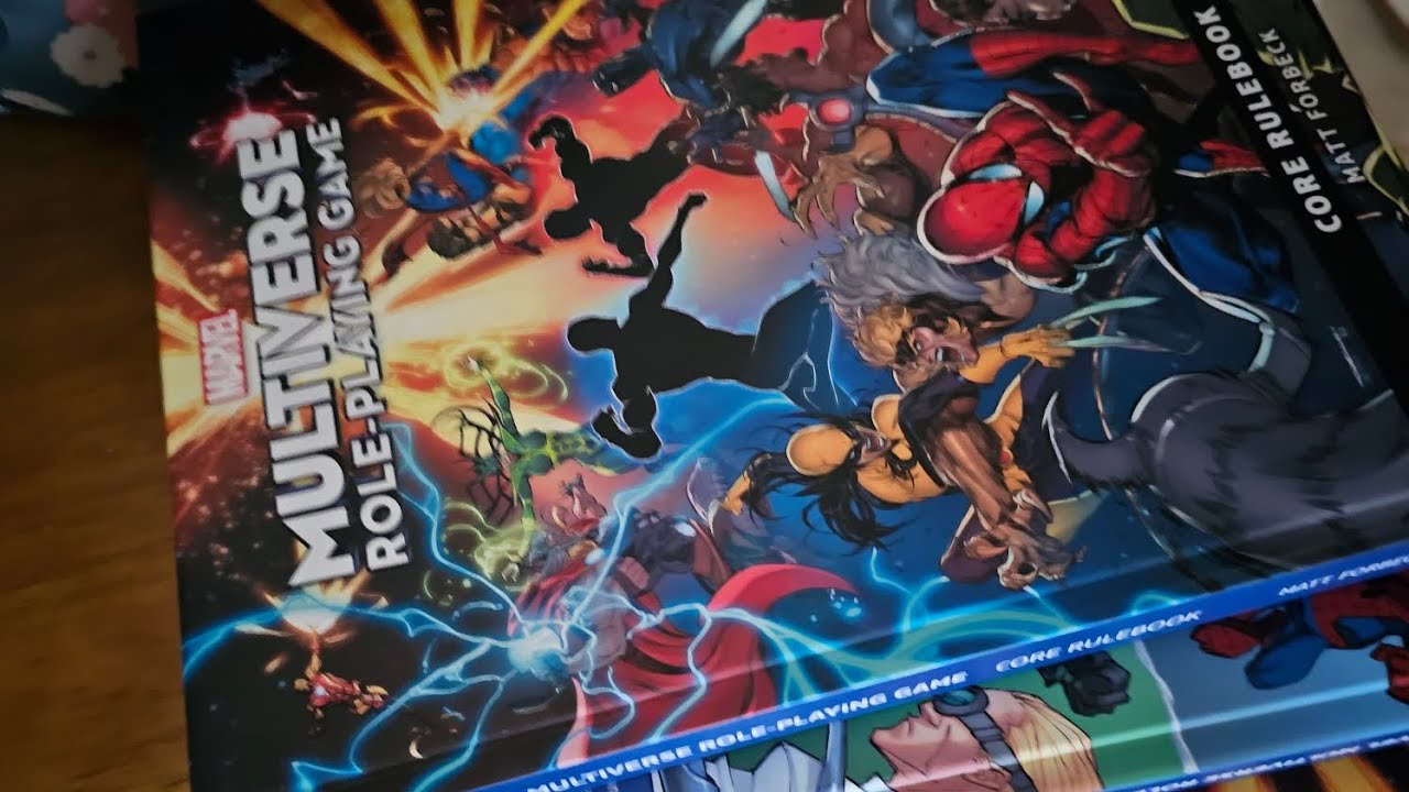 List of Characters! Marvel Multiverse Roleplaying Game Review YouTube
