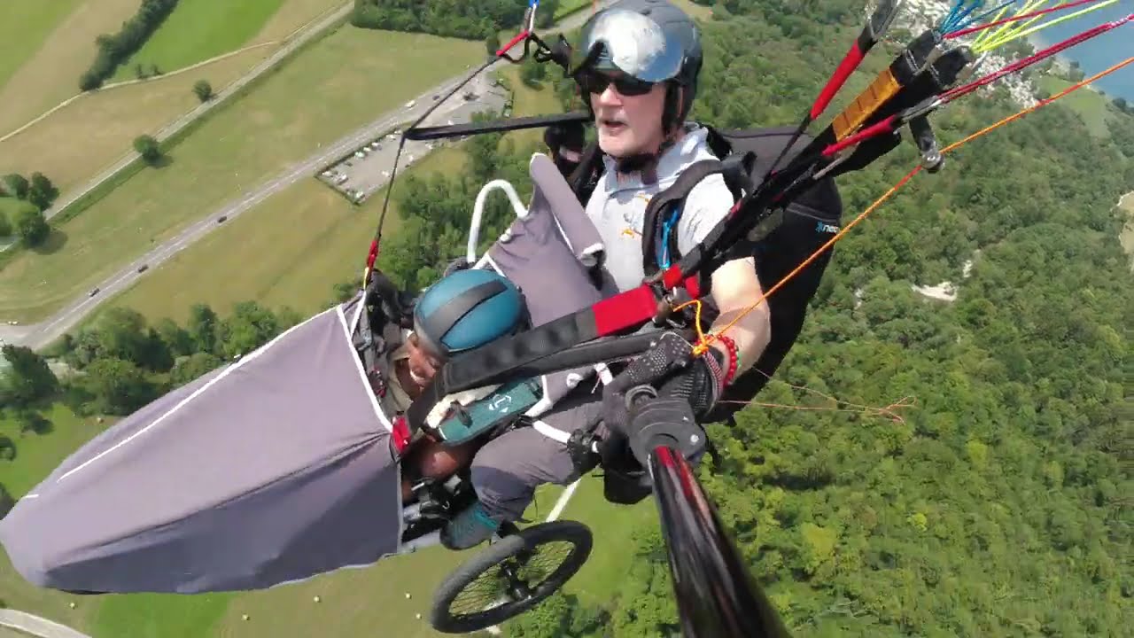 Vol en parapente avec Handi Chamois #3