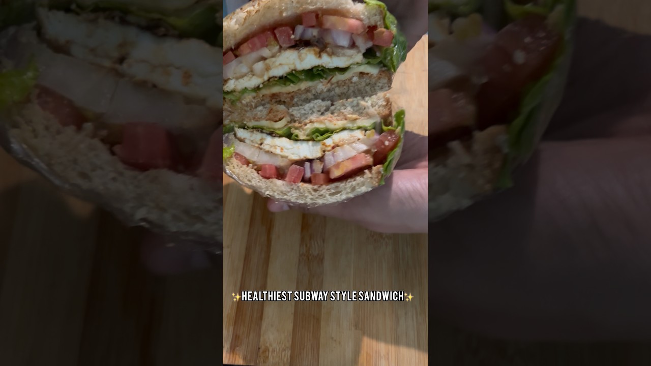 Subway Sandwich high protein 🥪 