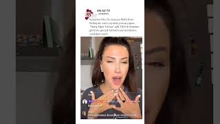 Kısmetse Olur ile tanınan Melis Buse Betkayan, canlı yayında yorum yapan “Barış Alper Yılmaz” adlı