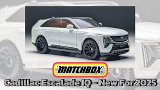 Cadillac Escalade IQ - Matchbox Moving Parts  - New For 2025
