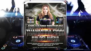 DJ AYCHA - GEBYAR PARTY AND HAPPY BIRTHDAY TUTOR MUDA FIQRI FEAT JUN DELAVENA