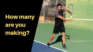 AVOID these 5 one handed backhand mistakes!