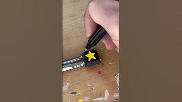 * into a ⭐️ #customkeyboard #artwork #satisfying