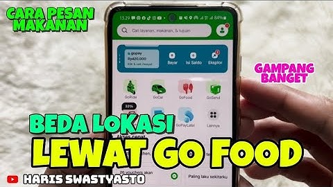 CARA PESAN MAKANAN LEWAT LEWAT GO FOOD ‼️ BEDA LOKASI / BEDA KOTA