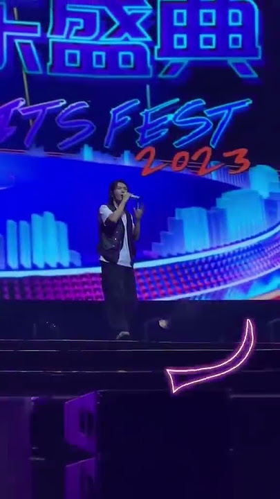 品隽当了张哲瀚一整天的彩排小跟班！🤩🤭 #justswipelah #YES933 #HitsFest2023 #bts