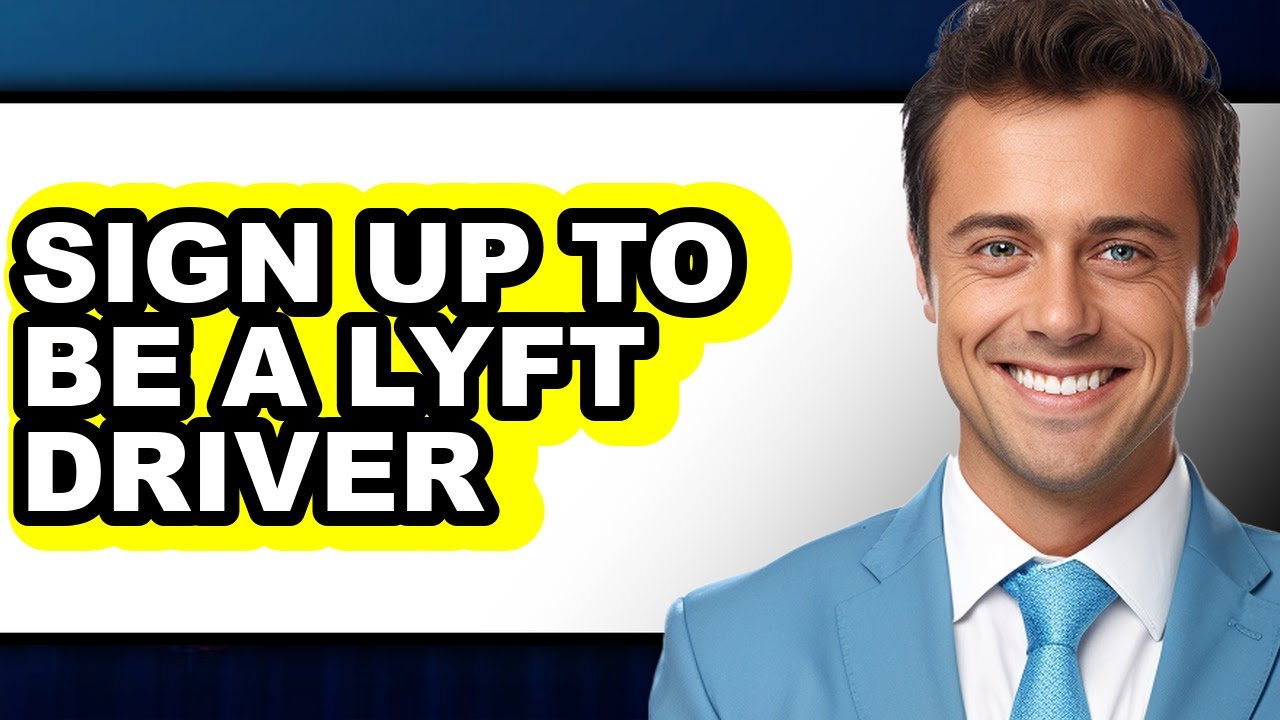 How to Sign Up to Be a Lyft Driver (Full Guide) - YouTube
