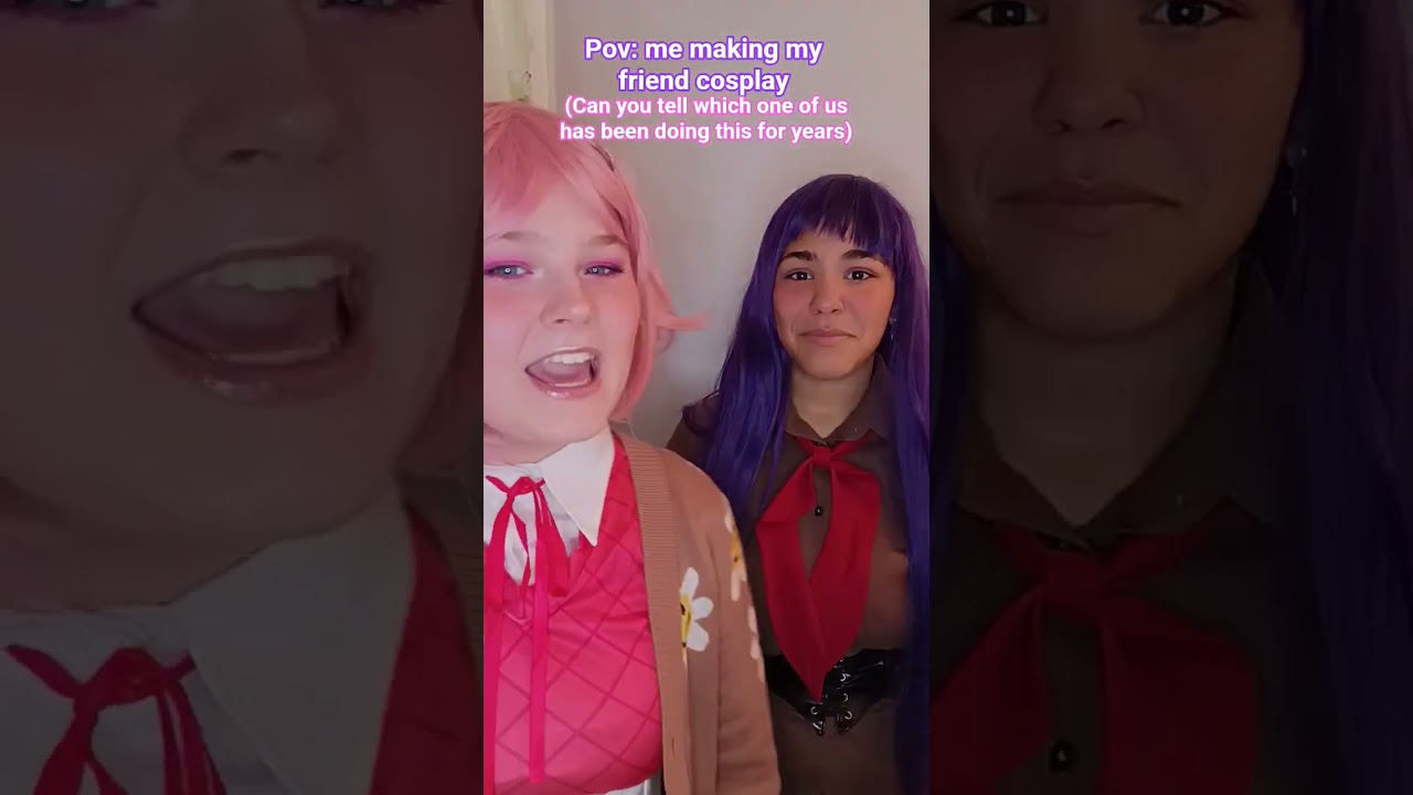 BOO #ddlc #ddlccosplay #ddlcnatsuki #ddlcyuri #cosplay #trending #viral #relatable #boost #blowup
