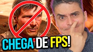 Não Aguento Mais Jogos em Primeira Pessoa!