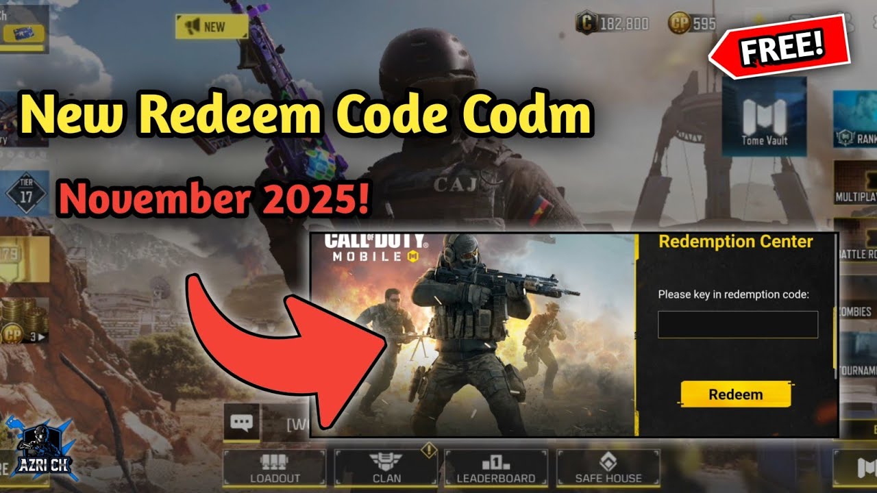 New Call Of Duty Mobile Code Redeem 2025 | Valid Code Redeem Codm 2025 ...