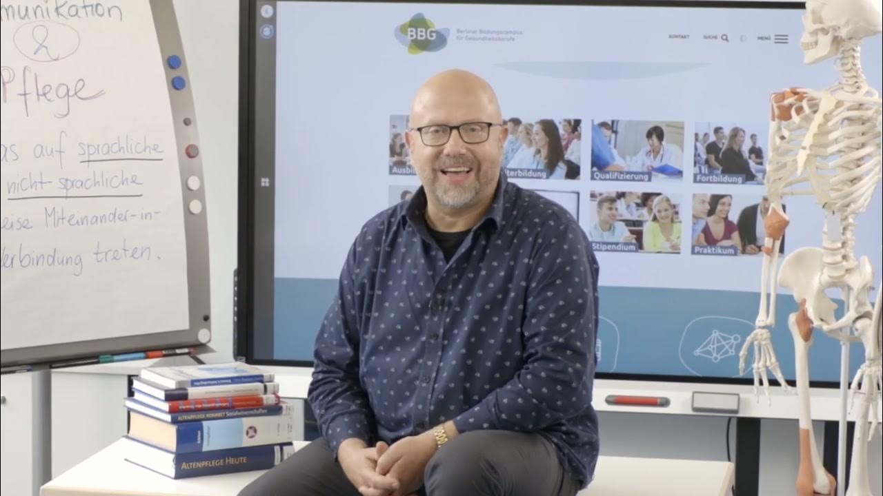 Interview Dr. Hagen Tuschke, stellv. Schulleiter Pflegeschule 4 YouTube
