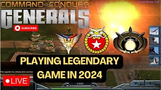 🔴 Live | Command & Conquer Generals Solo Gameplay With Mods 1080p